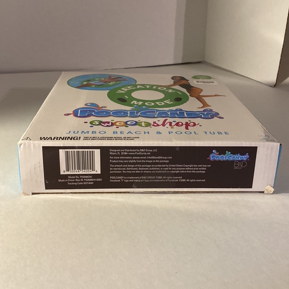 PoolCandy Sweet Shop Sour Apple "Vacation Mode" 48" Pool Tube with Handle ~ New! - Picture 10 of 11